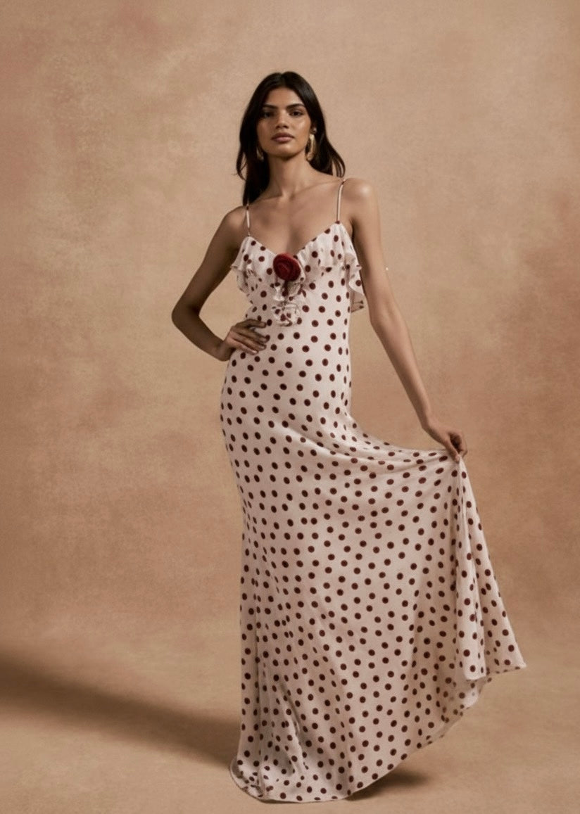 The Rosetta Polka Gown